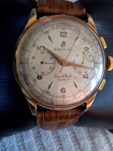 breitling chrono oro anni 50|breitling vintage watches.